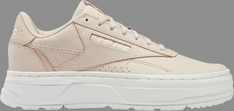 

Кроссовки wmns club c double geo 'soft ecru' Reebok, розовый, Розовый;серый, Кроссовки wmns club c double geo 'soft ecru' Reebok, розовый