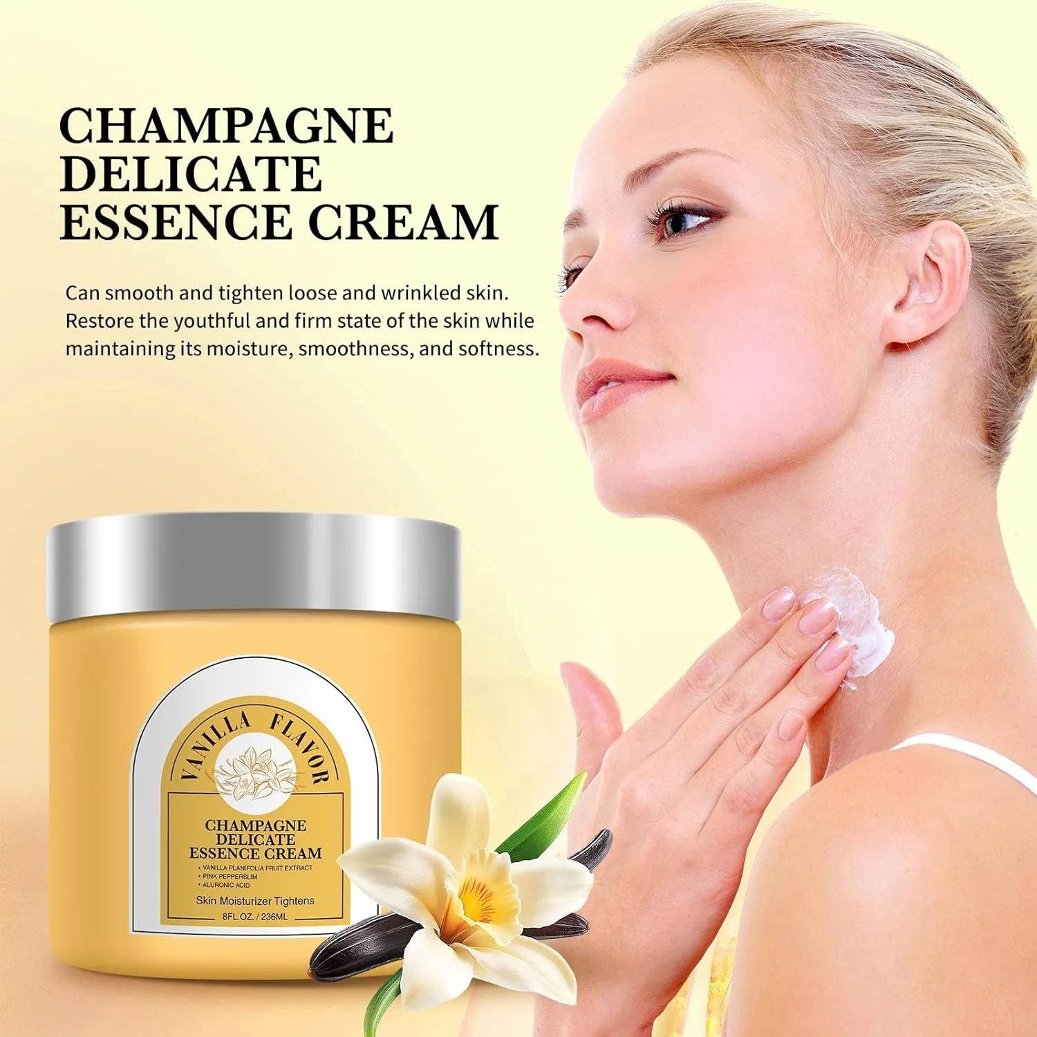 Укрепляющий крем для тела Champagne Beaute Lift, 236 мл, Vanilla Generisch — фото 3