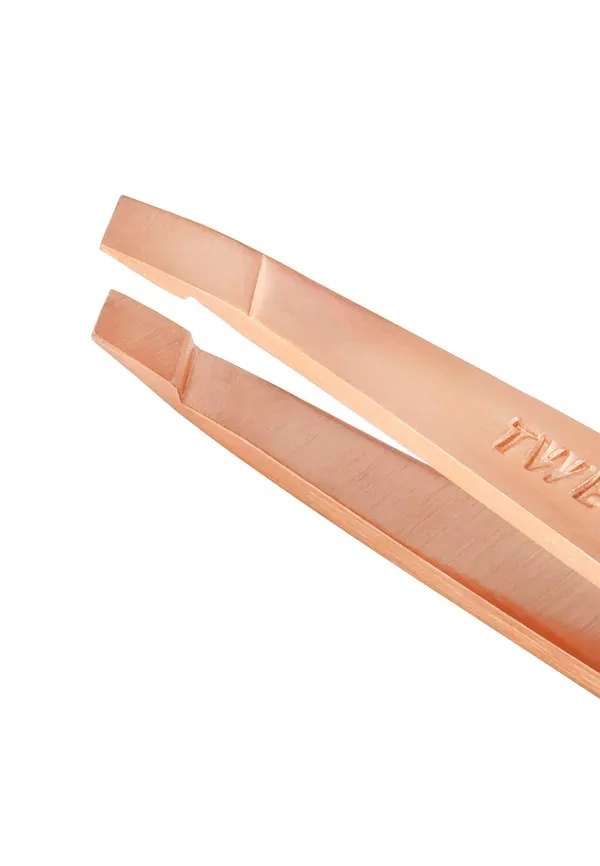 Пинцет для удаления волос Mini Slant Tweezerman, Rose Gold — фото 3