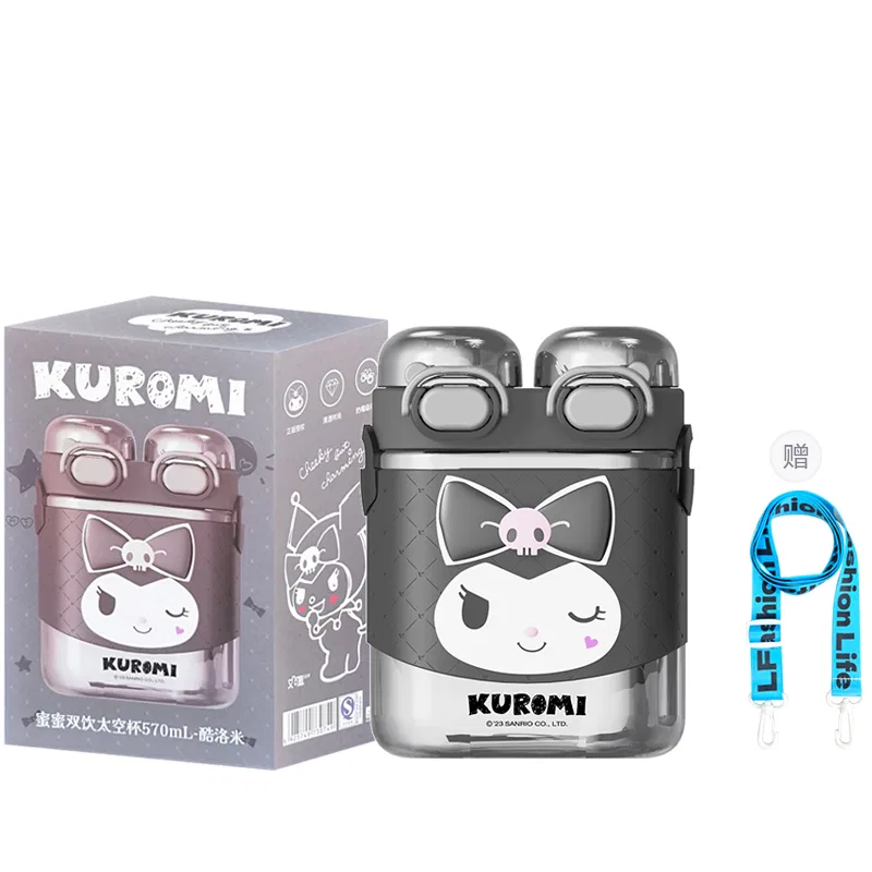 Детский стакан с трубочкой Hello Kitty Water Cup+Life Water Cup Straps, Sanrio, 570 мл — фото 2