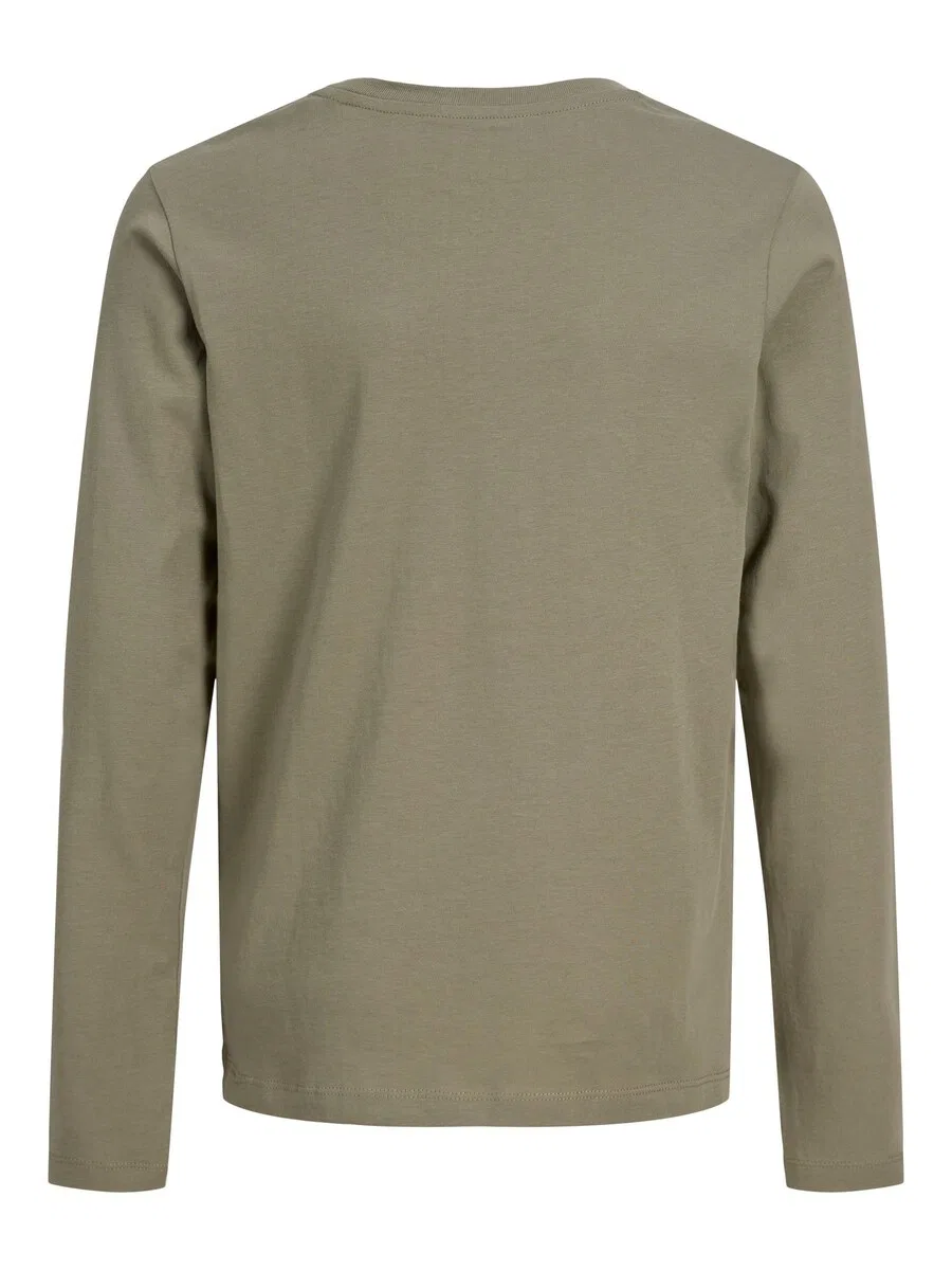 Детская рубашка, оливкового цвета Jack & Jones Junior — фото 2