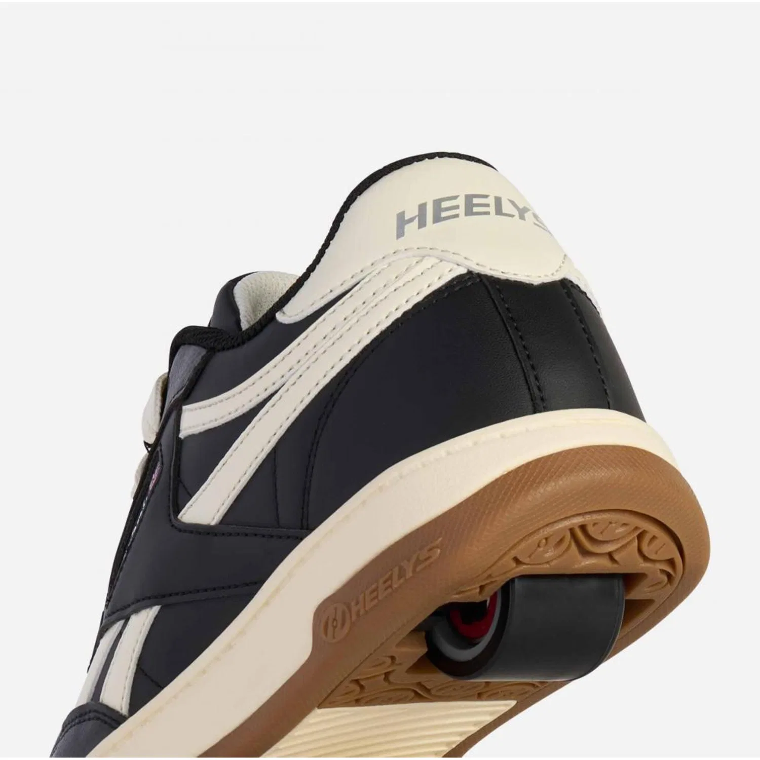 Детские кроссовки с роликами Heelys, Black/White — фото 4