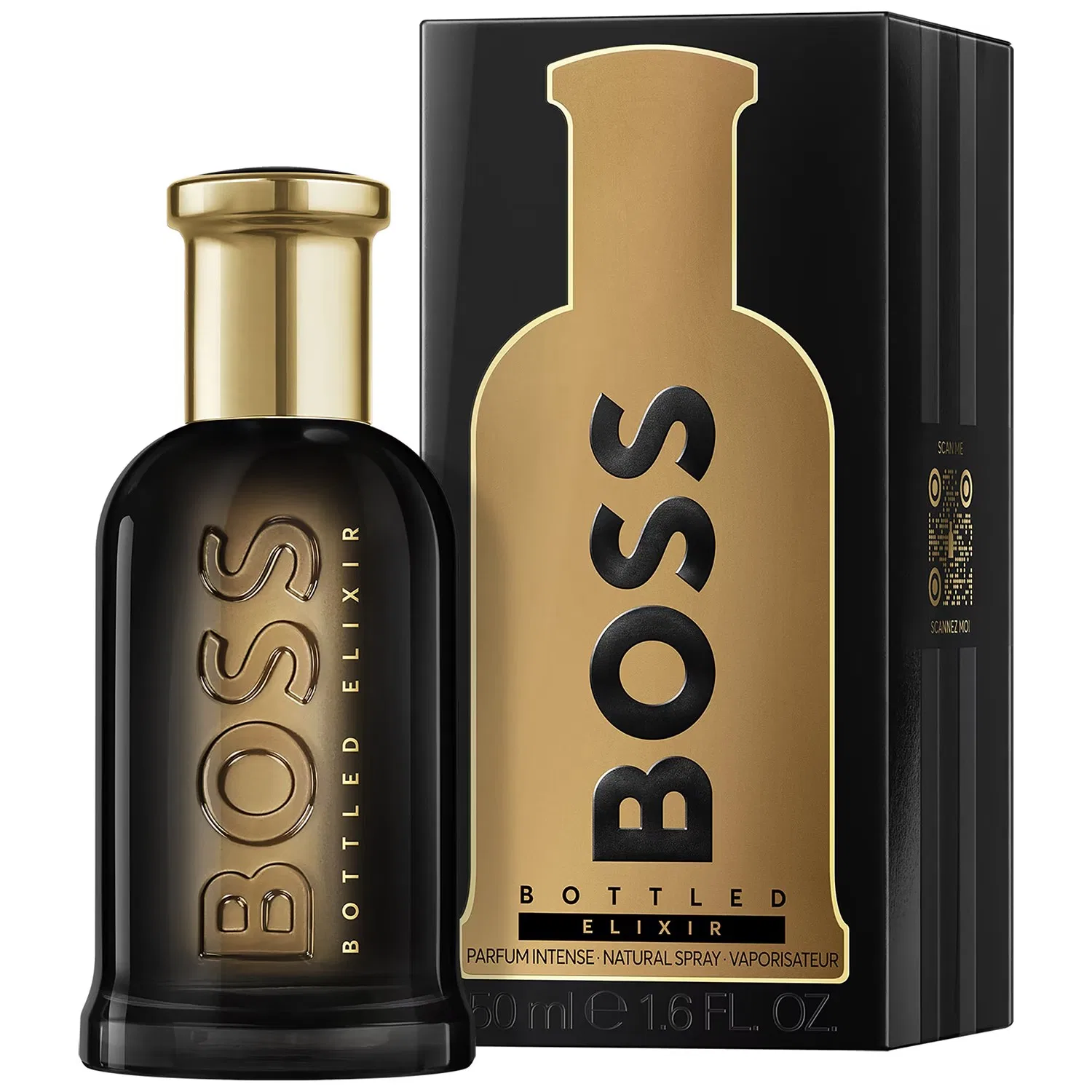 Парфюмерная вода BOSS Bottled Elixir, 100 мл, с древесно-амбровым ароматом, HUGO BOSS — фото 3