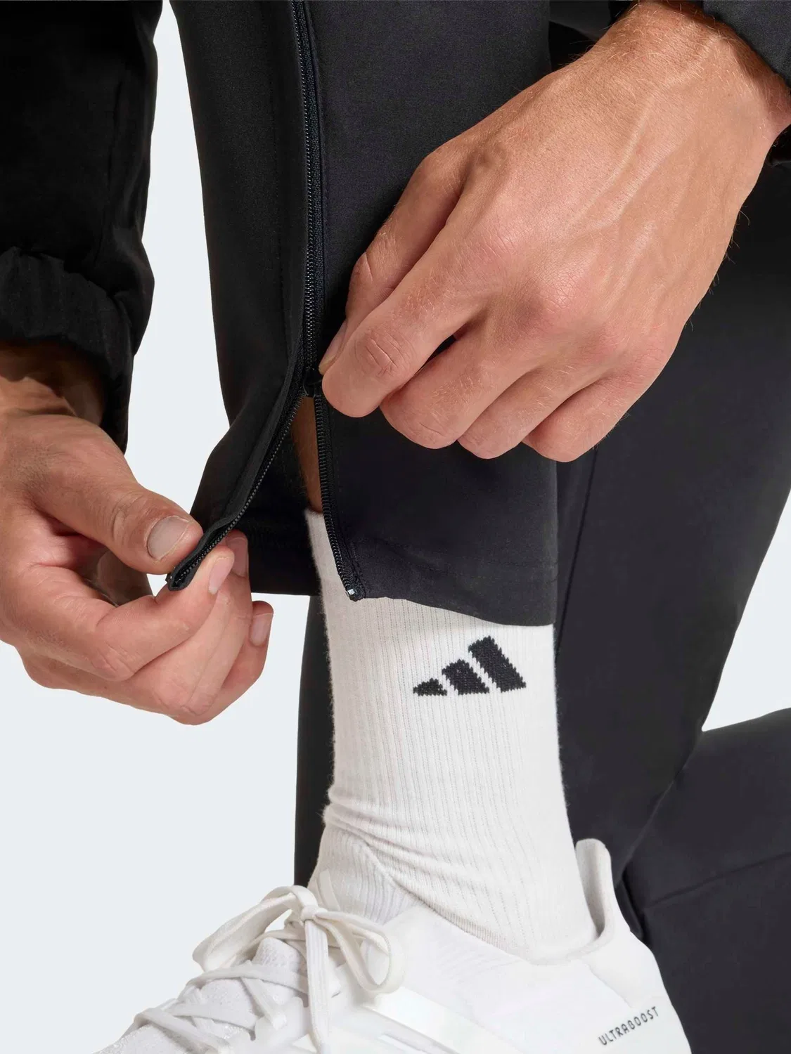 Джоггеры Climacool, Entrada adidas, черный — фото 4