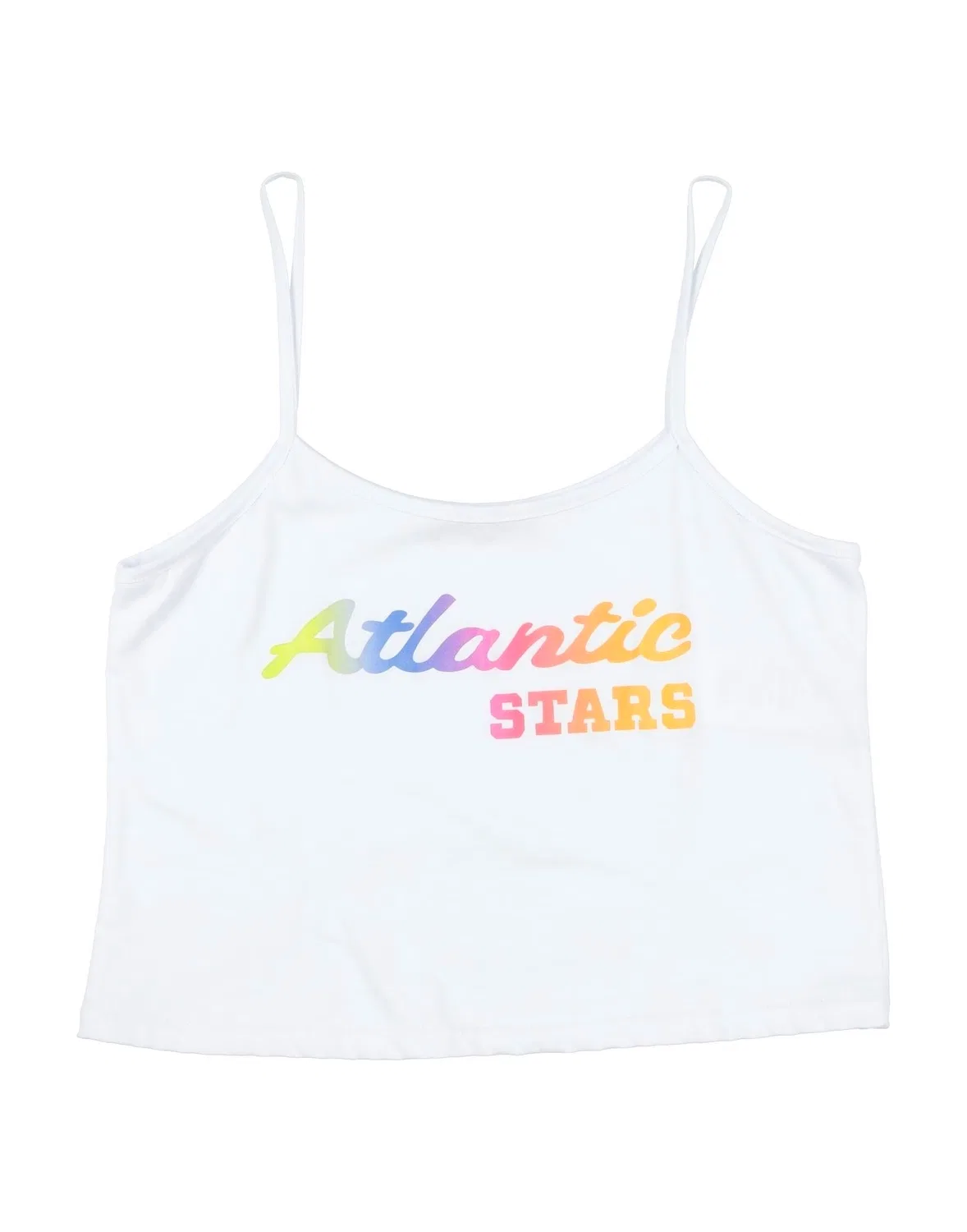 Детская майка для девочек с принтом Atlantic Stars, белый