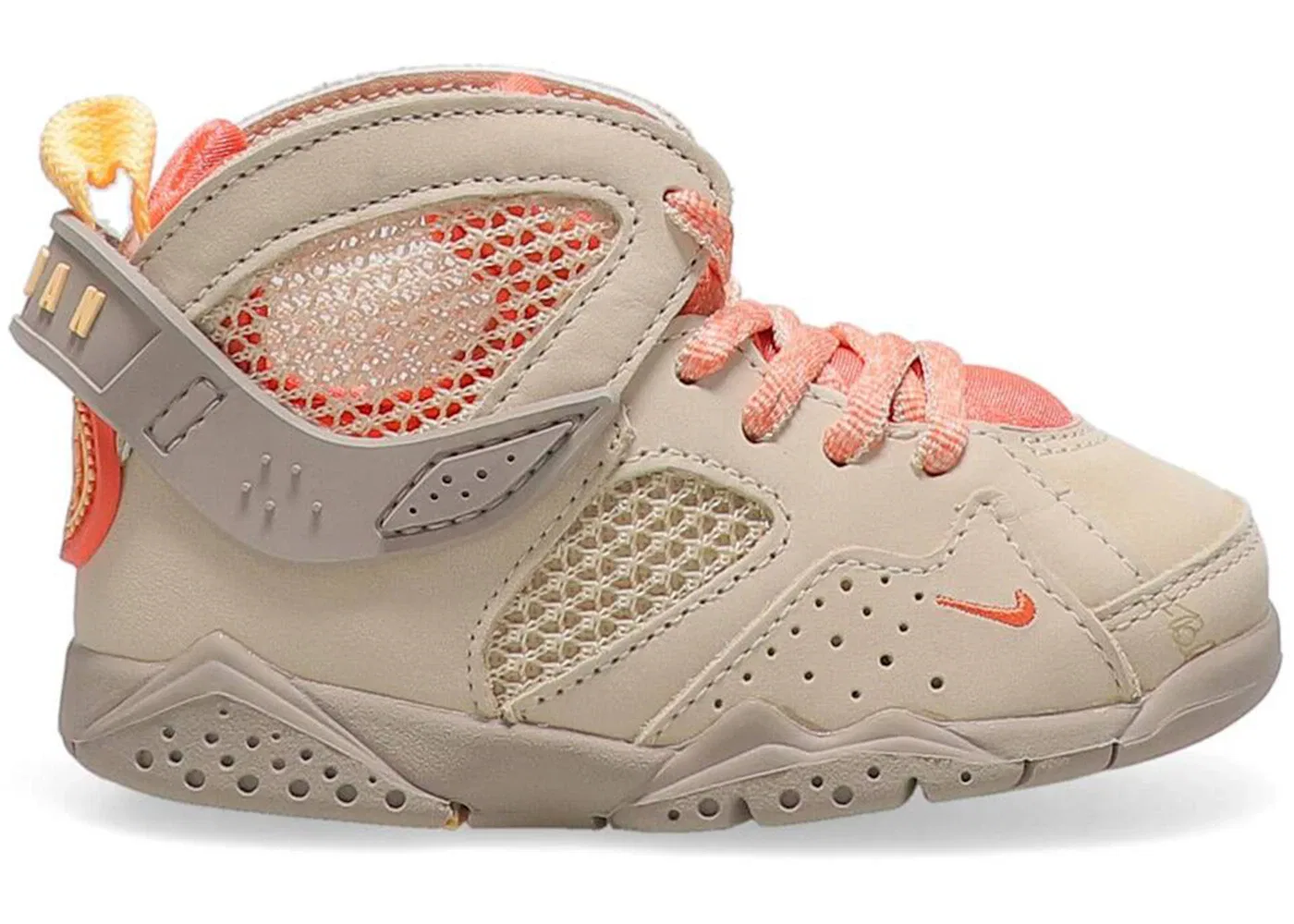 Детские кроссовки Lifestyle Jordan 7 Retro SP Bephie’s Beauty Supply Jordan, Sanddrift/Malt/Turf Orange/Peach Cream