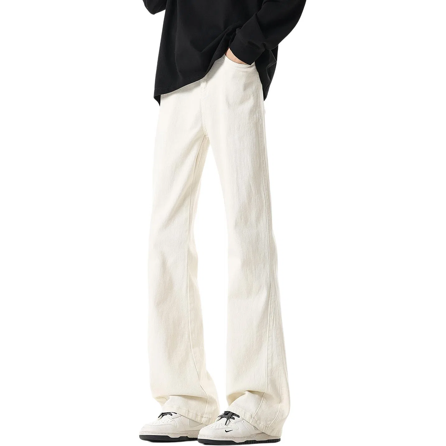 Детские джинсы-клеш Unisex Moderate Flared Pants Jeep, White