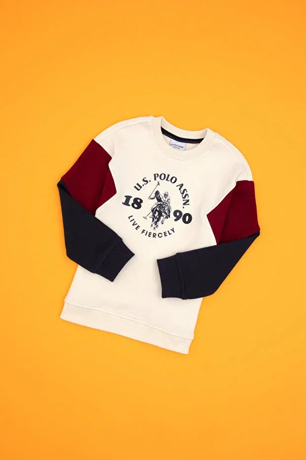 Детское худи для мальчиков без принта U.S. Polo Assn., Multicolor
