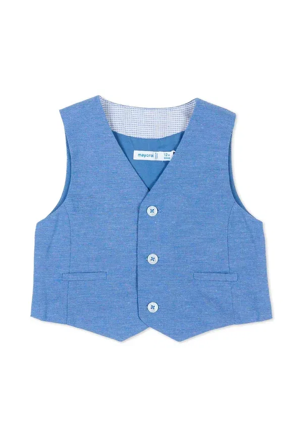 Жилет хлопковый Smanicato Mayoral, Light Blue, светло-голубой