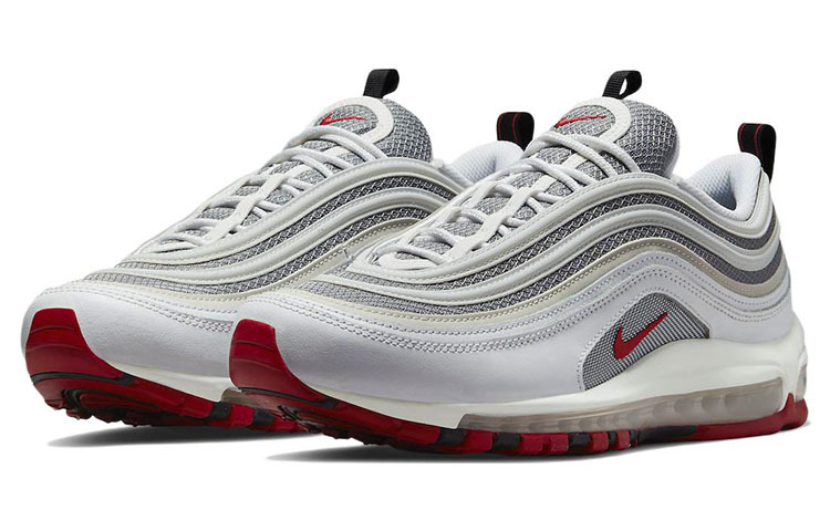 Кроссовки Nike Air Max 97, белый/серебристый — фото 3