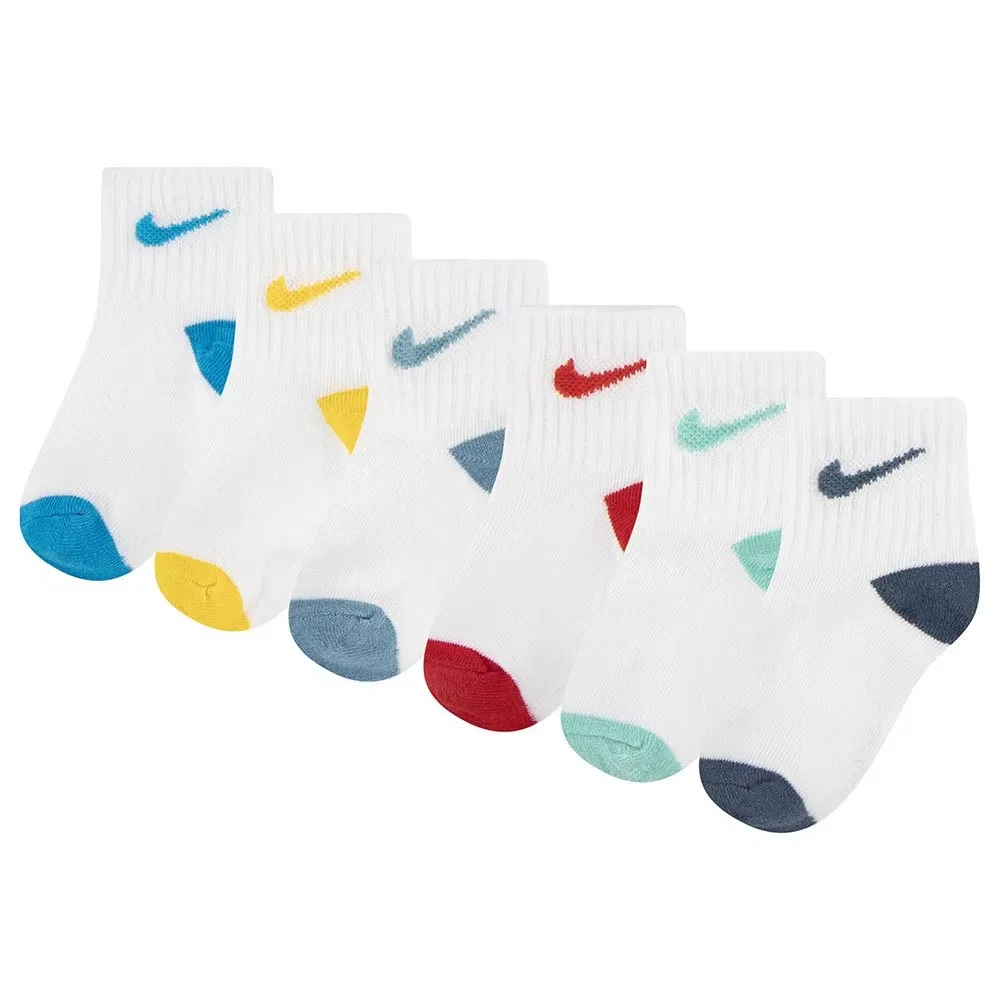 Носки Nike 6 пар, мультиколор