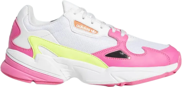 Кроссовки Adidas Wmns Falcon, белый/розовый