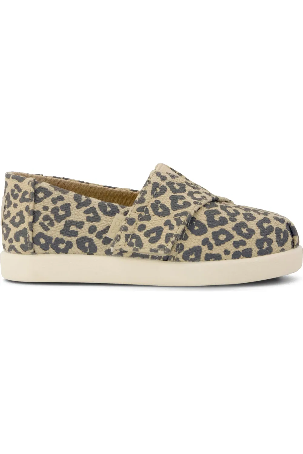 Кеды детские slip-on на липучке Alpargata TOMS, бежевый — фото 2