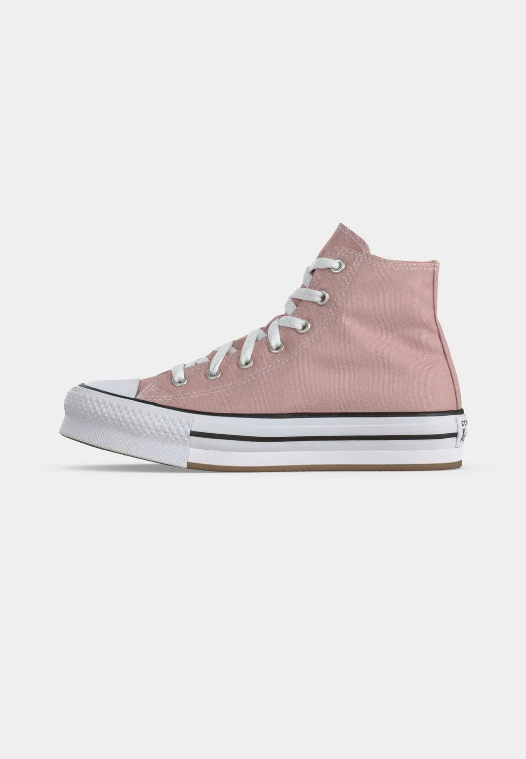 Кроссовки Chuck Taylor All Star Lift унисекс - высокие кроссовки Converse, Petal Pit/White/Black — фото 2