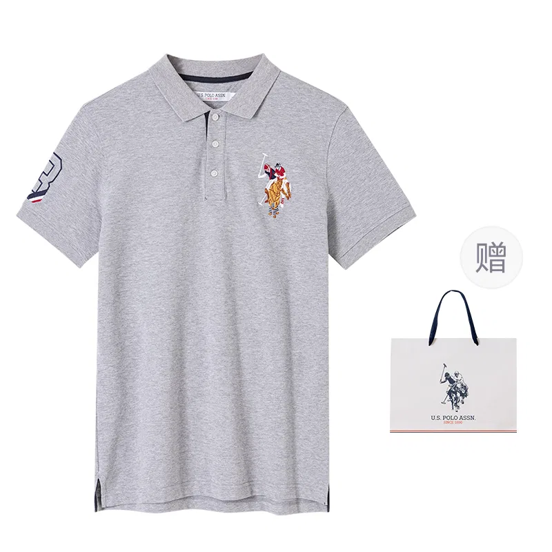 Мужское поло U.S. POLO ASSN., Navy Blue — фото 3