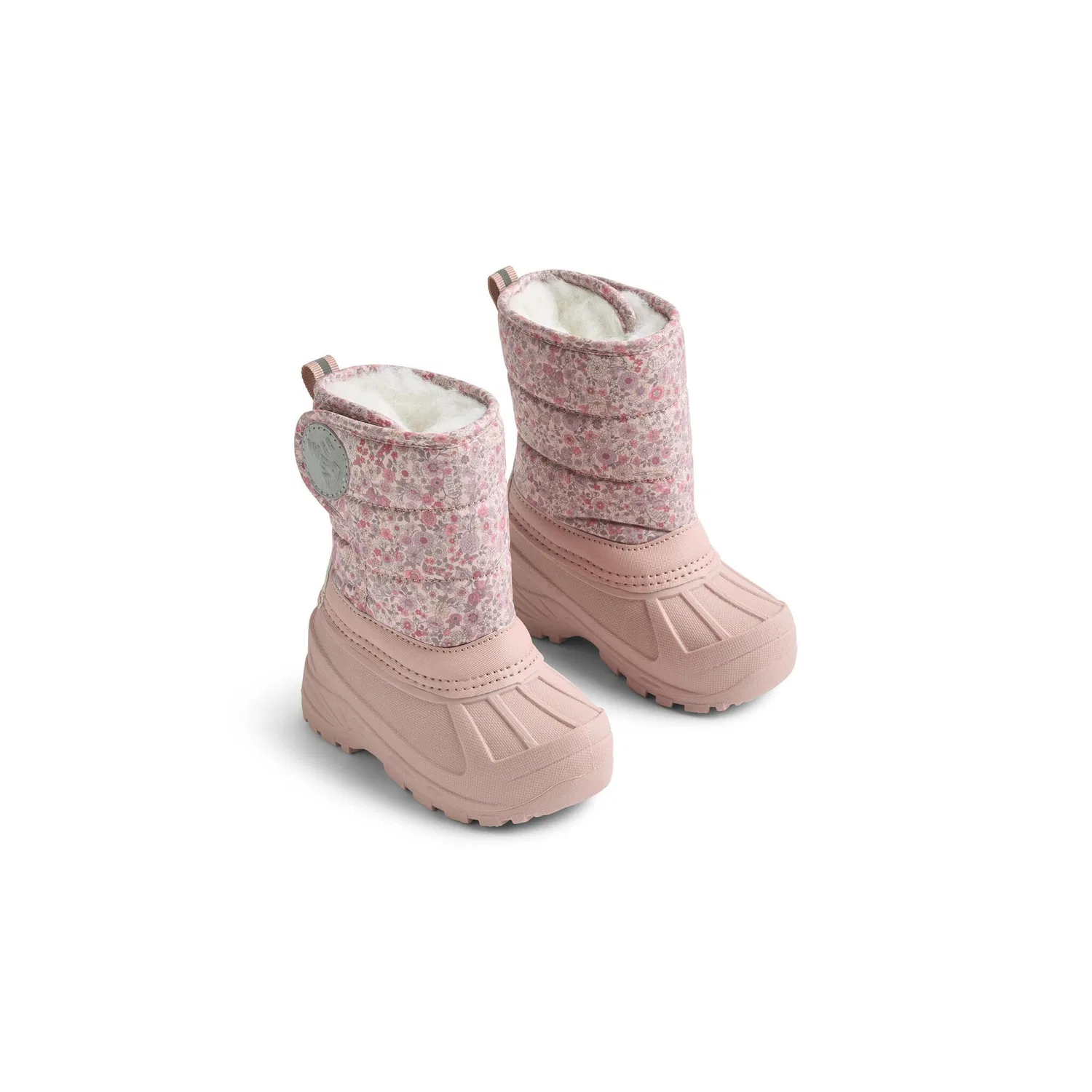 Детские зимние ботинки с утеплителем WHEAT, Rose Powder Flowers