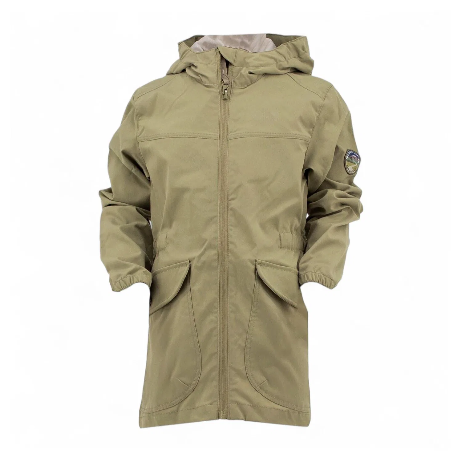 Детская ветрозащитная куртка Treasure Hunter Parka Jack Wolfskin, Grun — фото 2