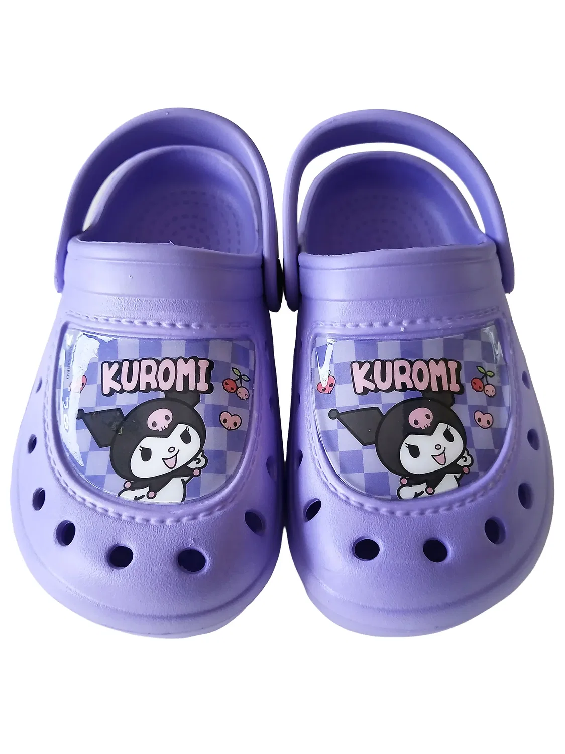 Мюли с принтом Kuromi Hello Kitty, фиолетовый