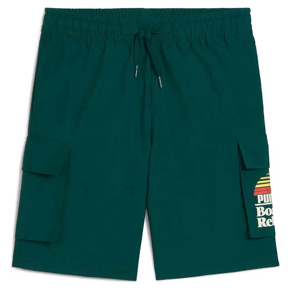 Брюки карго Puma Mid 90S Chino, зеленый