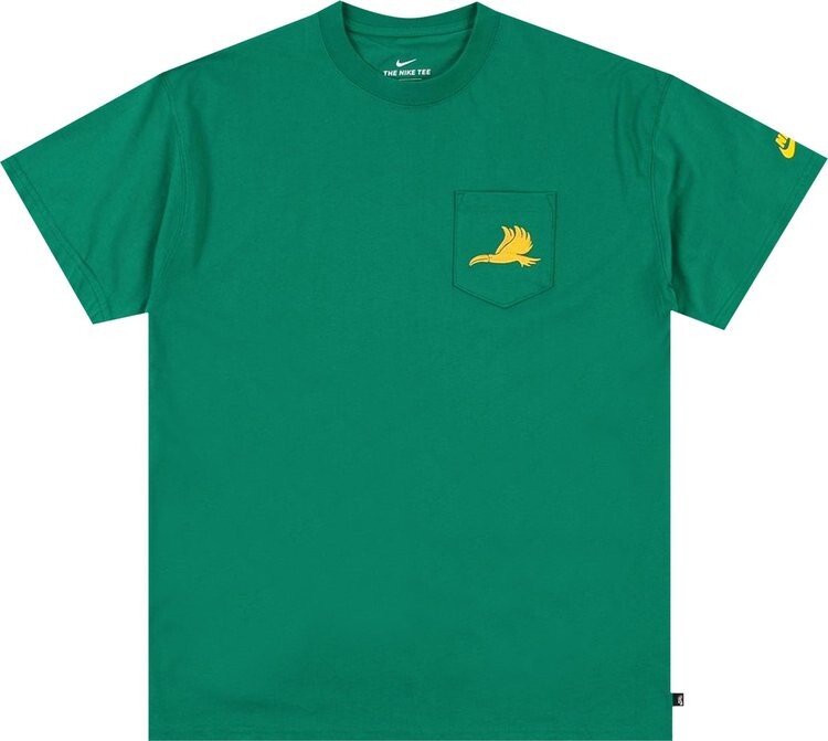 

Футболка Nike SB x Parra Brazil Federation Kit T-Shirt 'Clover/Amaraillo', зеленый