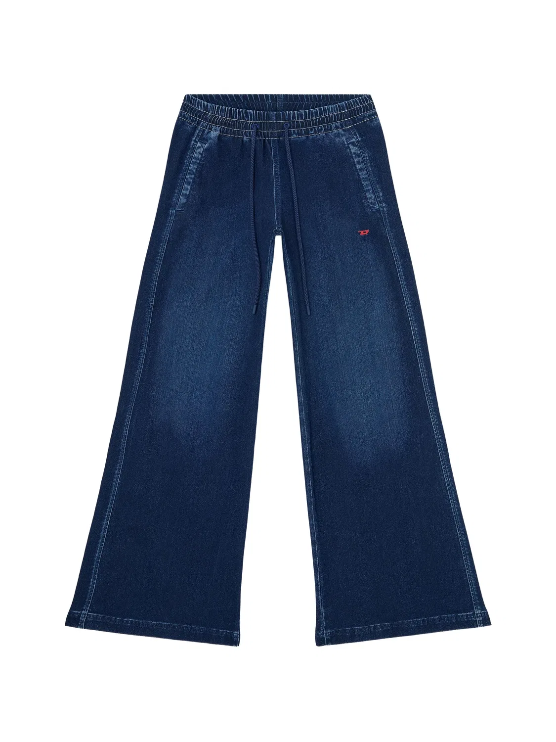 Джинсы D-Ainty Joggjeans синие Diesel, синий