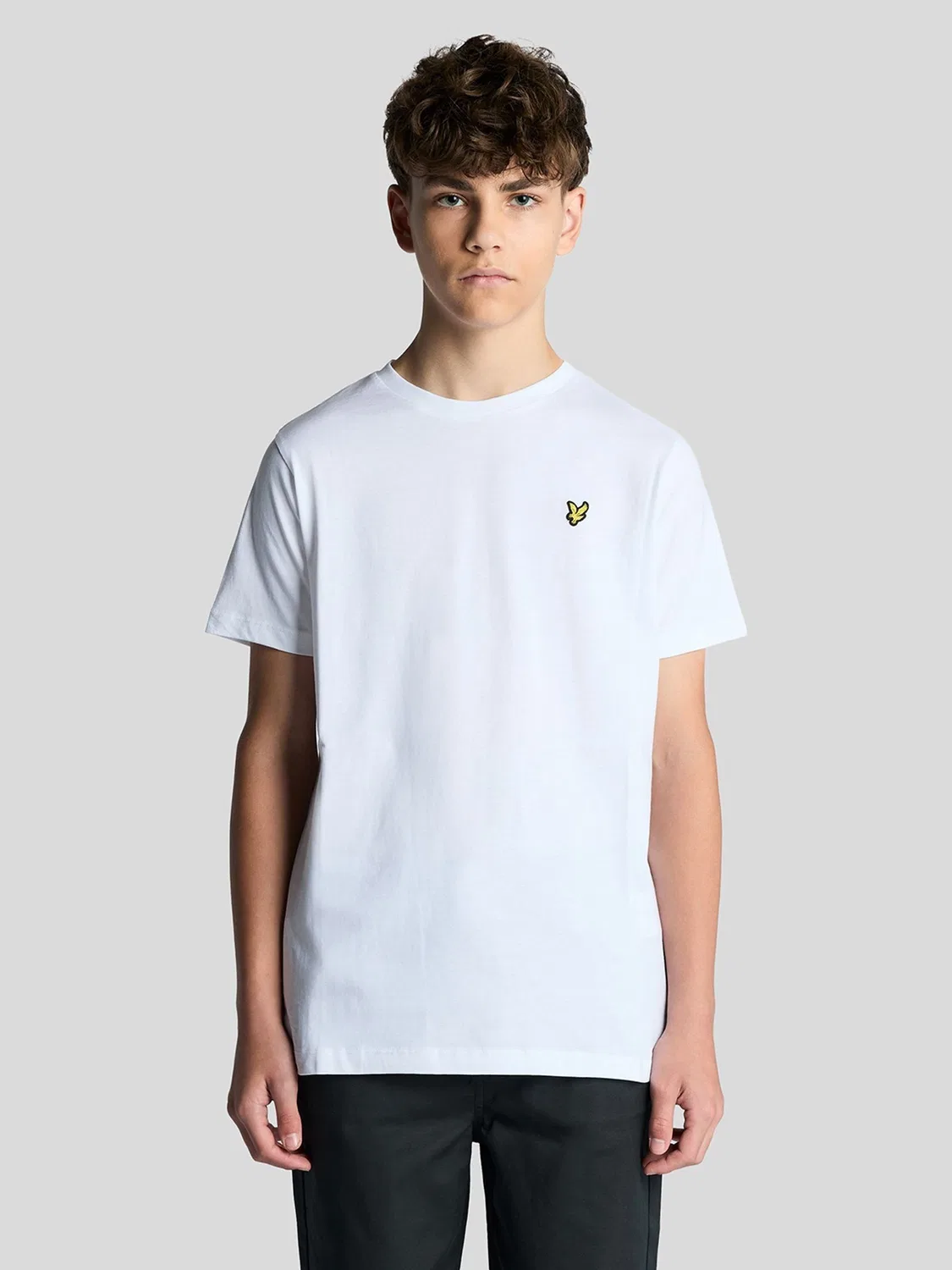 Футболка с круглым вырезом Lyle & Scott, белый