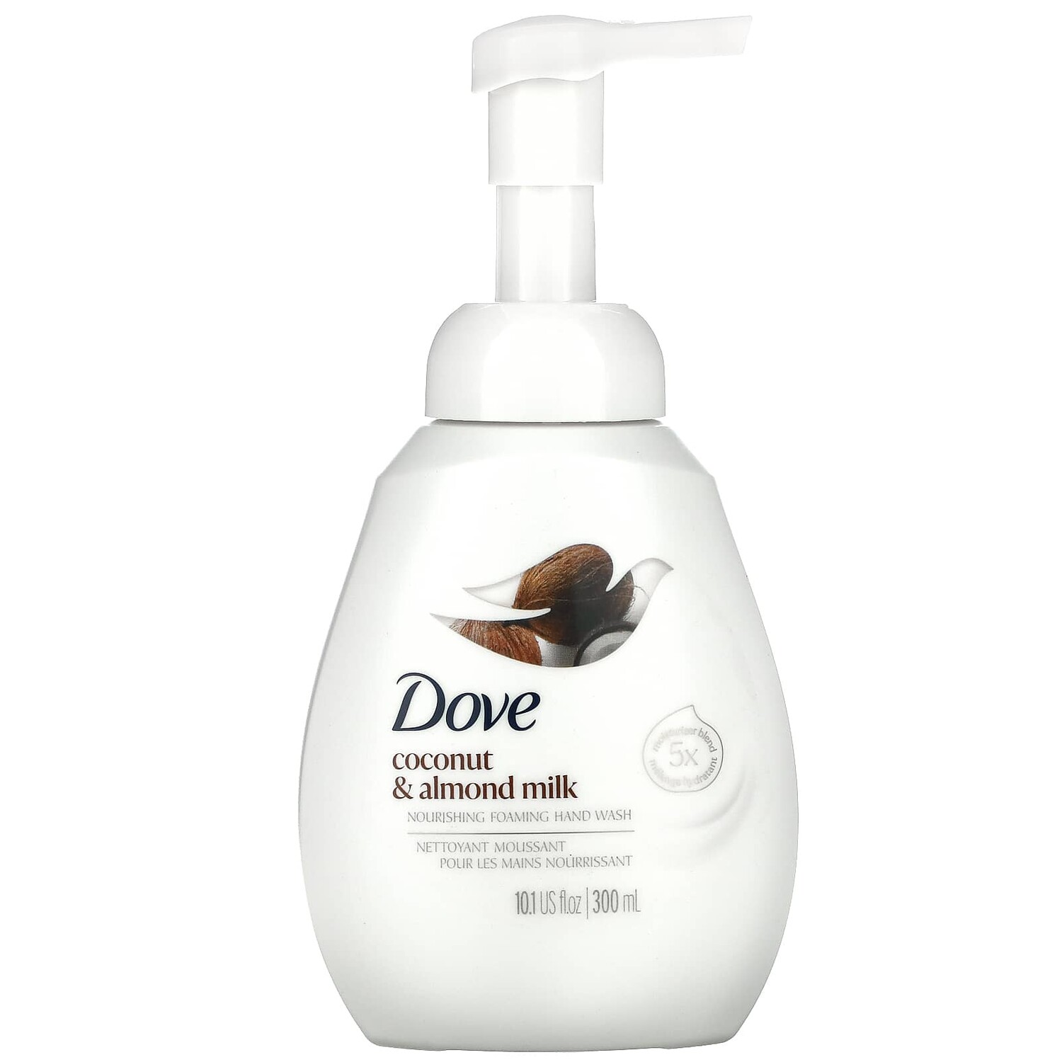

Питательная Пенка Dove для мытья рук, кокосовое и миндальное молоко, 300 мл