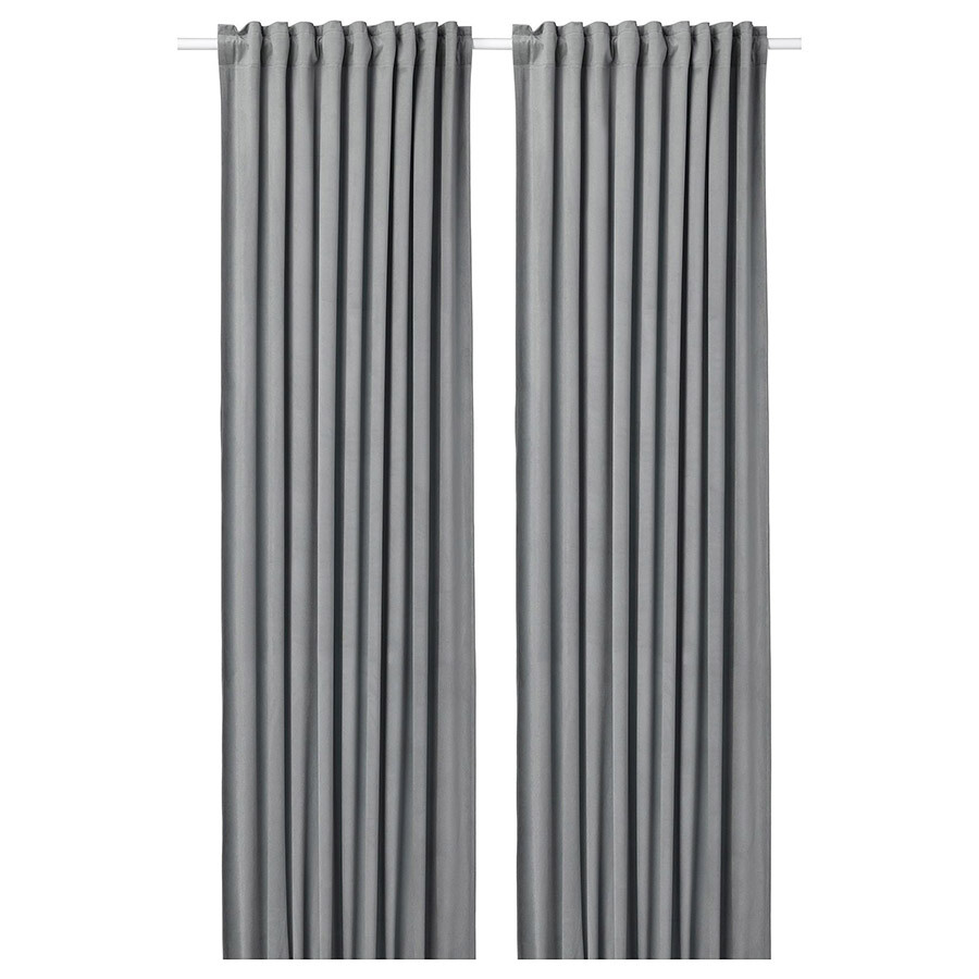 

Гардина Ikea Sandsvingel, 2 предмета, серый