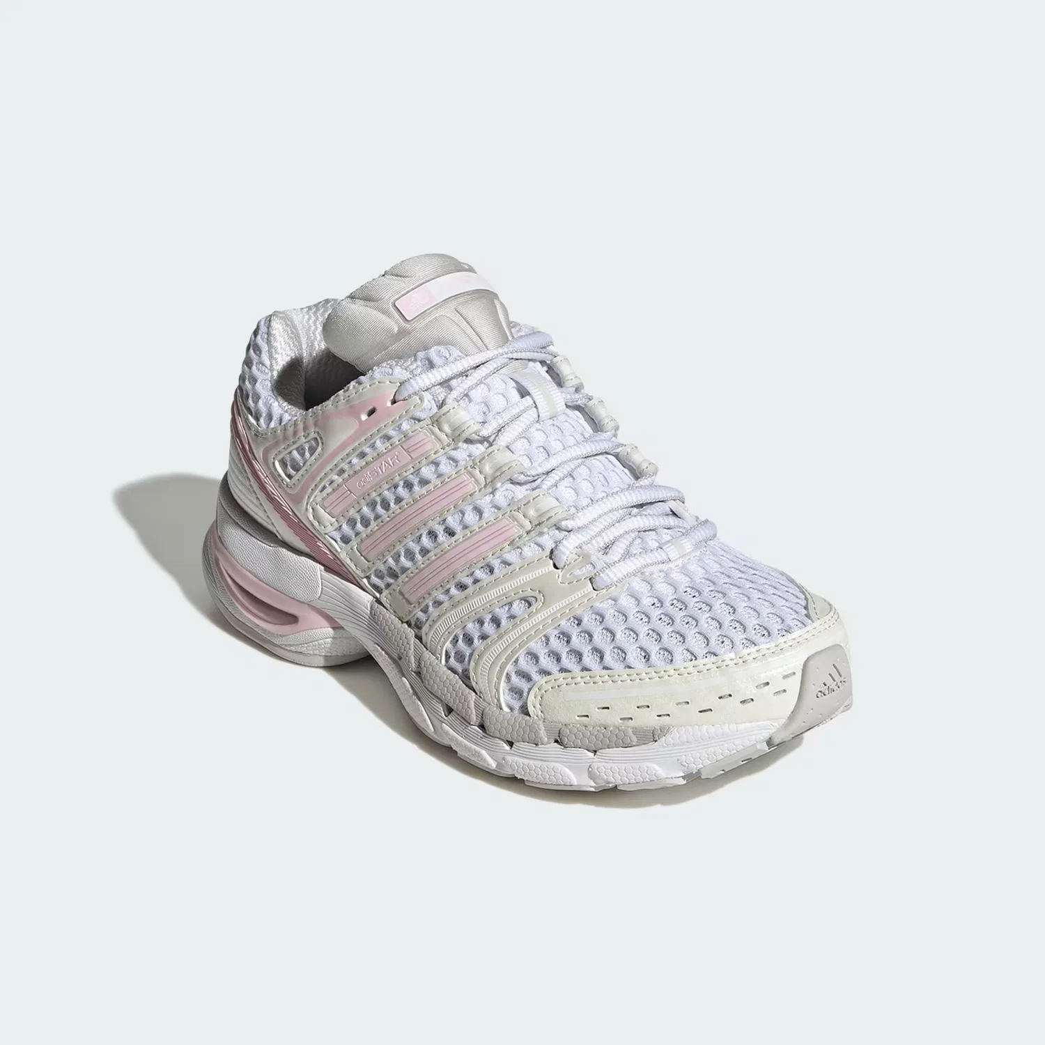 Детские кроссовки из дышащей сетки Adistar Control 5 Adidas Originals, светло-розовый/белый — фото 4