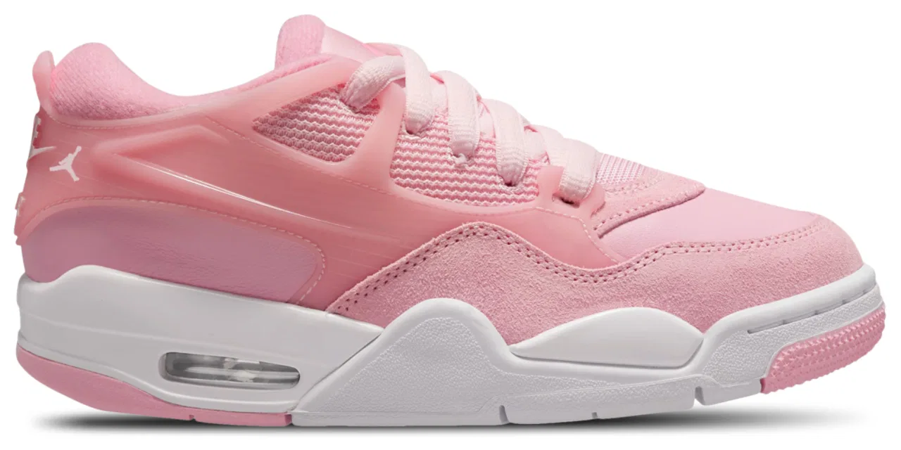 Кроссовки для девочек AJ 4 Remastered Jordan, цвет Soft Pink/White