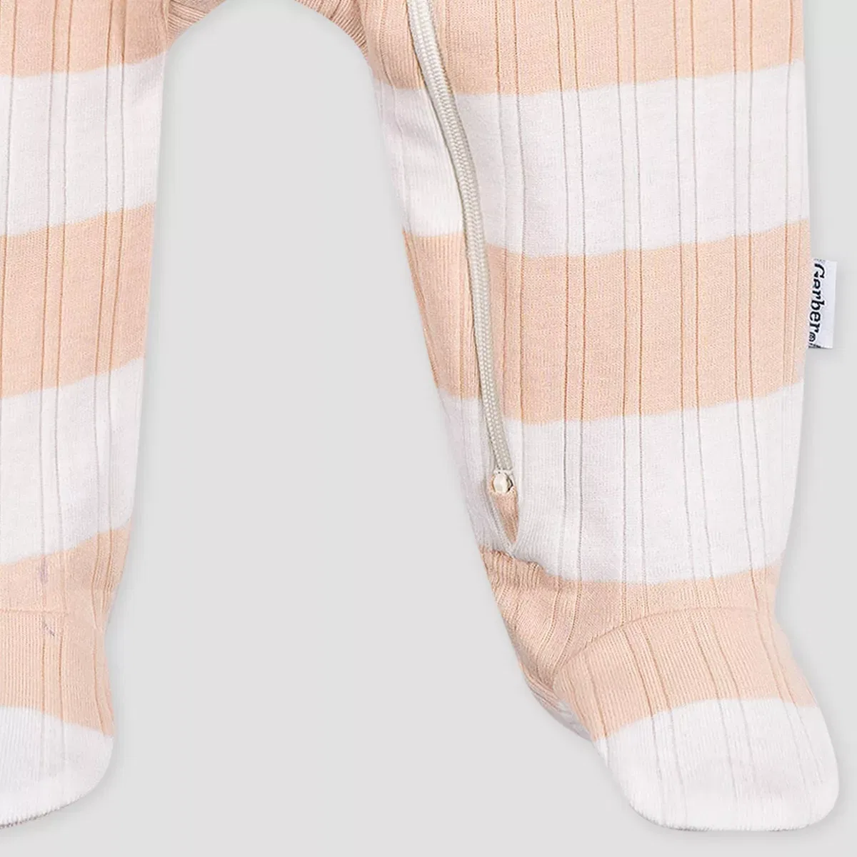 Детский комбинезон для мальчиков полосатый Gerber Childrenswear, Pink — фото 2