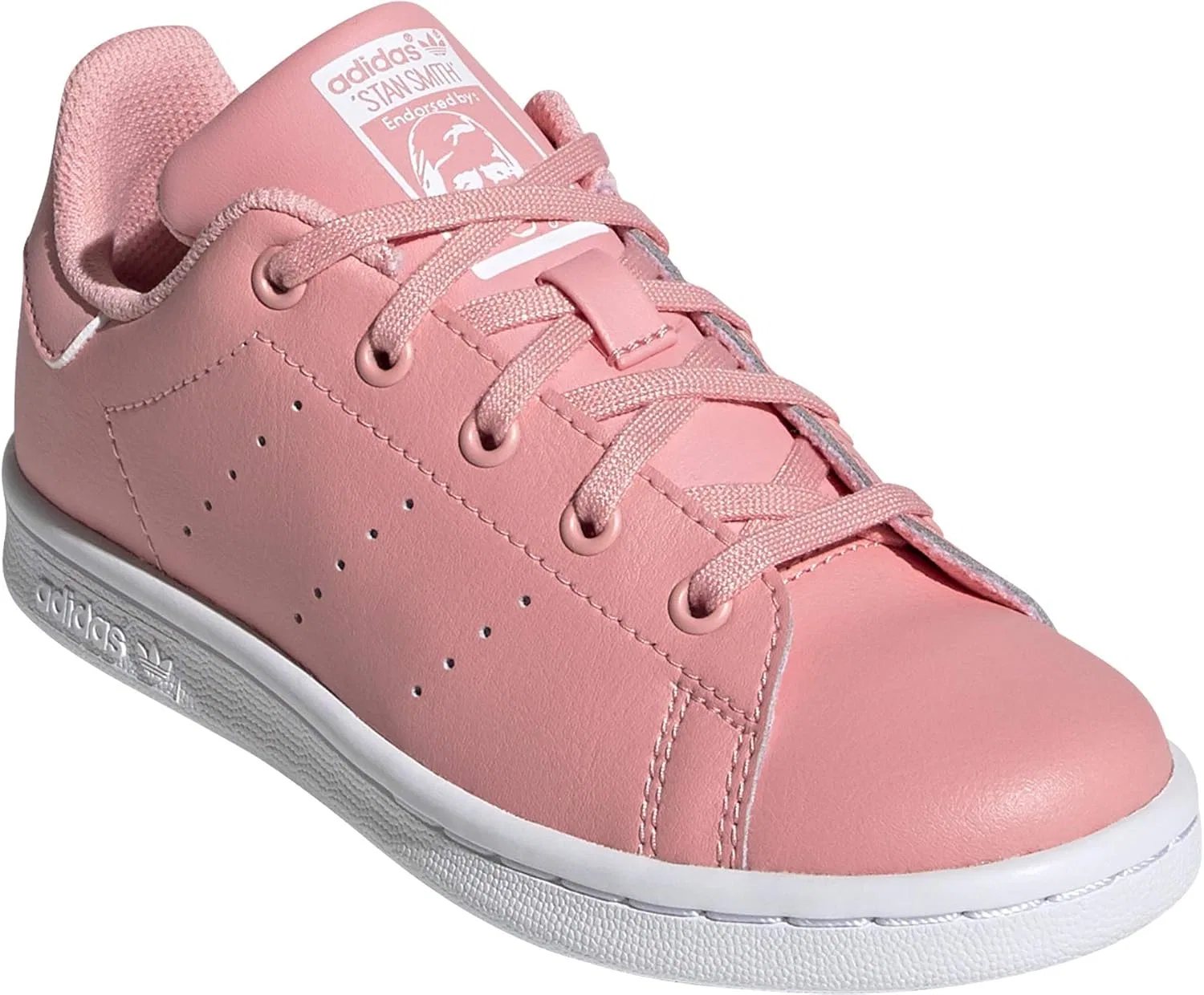 Детские кроссовки для мальчиков Stan Smith Sneaker, Glory Pink/Glory Pink/White — фото 2