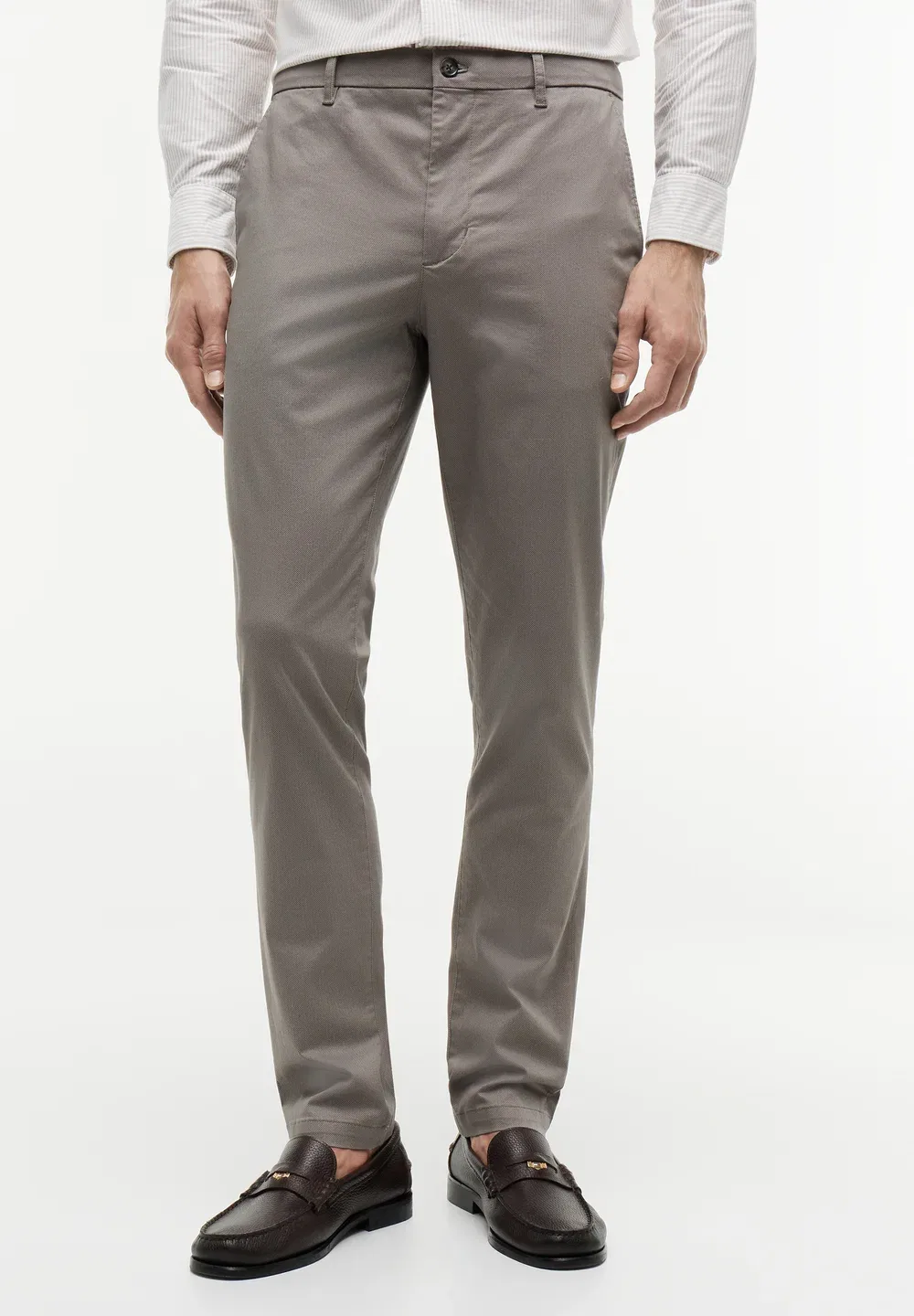 Шланговый фильтр - брюки Tommy Hilfiger, Hellgrau