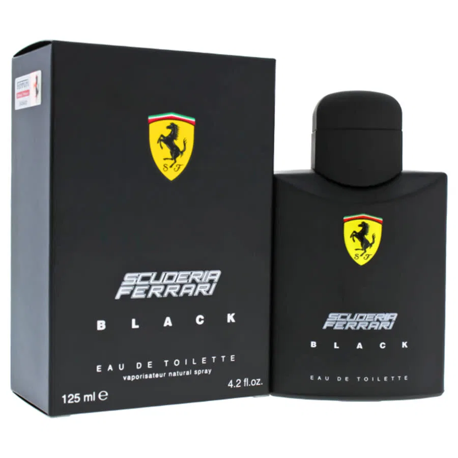 Туалетная вода Ferrari Scuderia Black, 125 мл