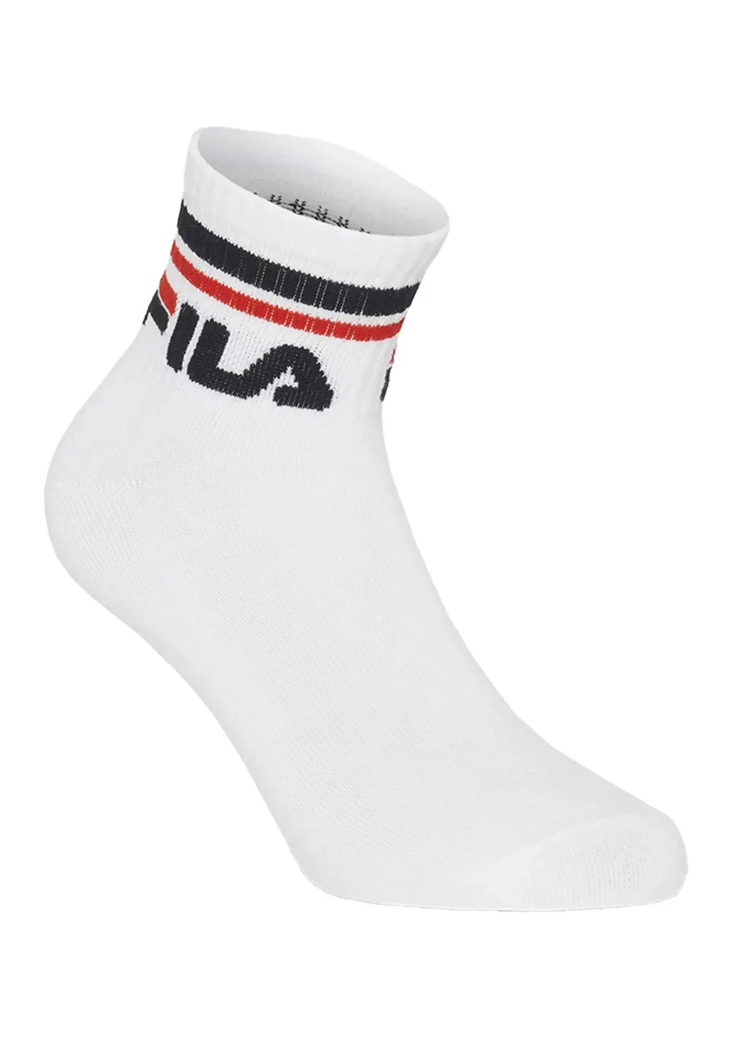Детские носки Socken Logo Fila, Черный / Белый — фото 4