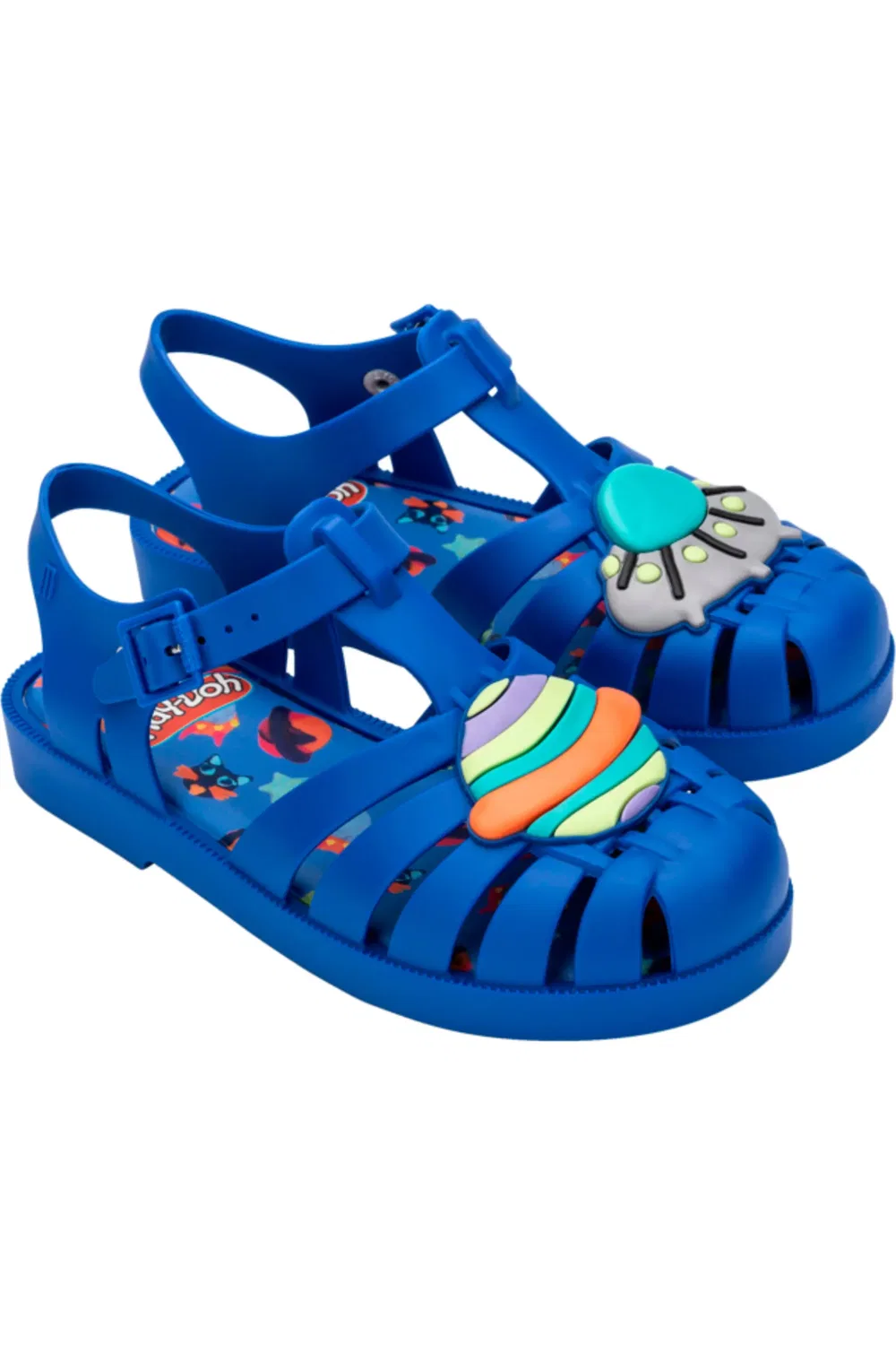 Детские сандалии-рыбачка водонепроницаемые Possession Play Mini Melissa, Blue Matte