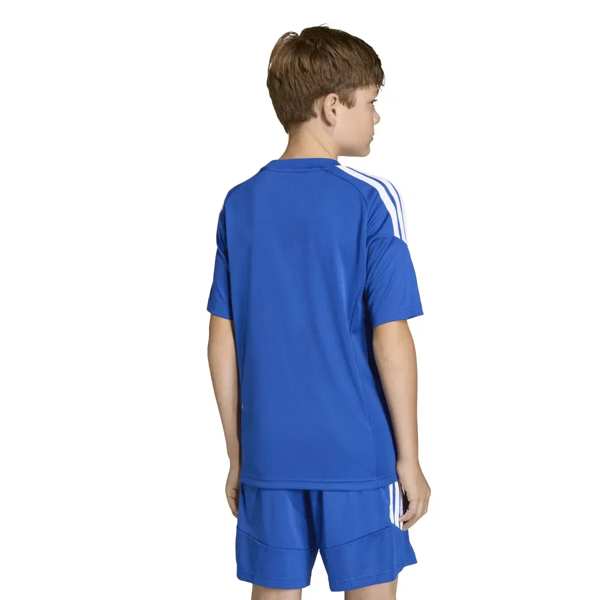 Детская футболка для мальчиков с длинным рукавом Tiro 26 League adidas, Синий — фото 2