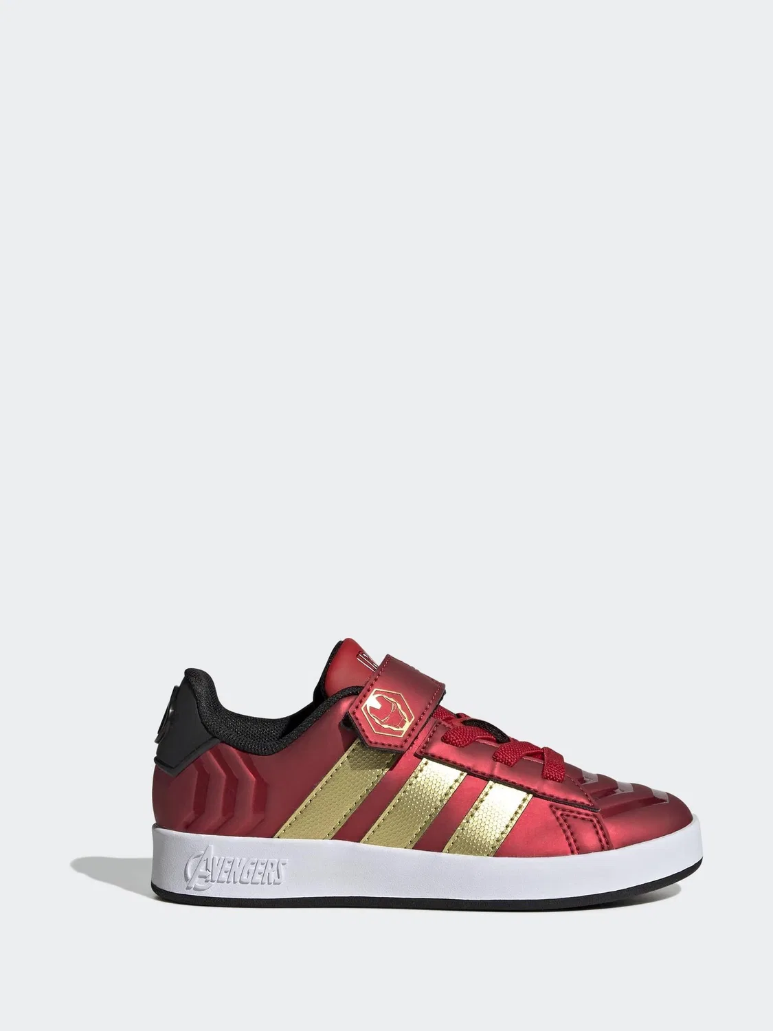 Кроссовки Marvel Avengers Iron Man adidas, красный — фото 2