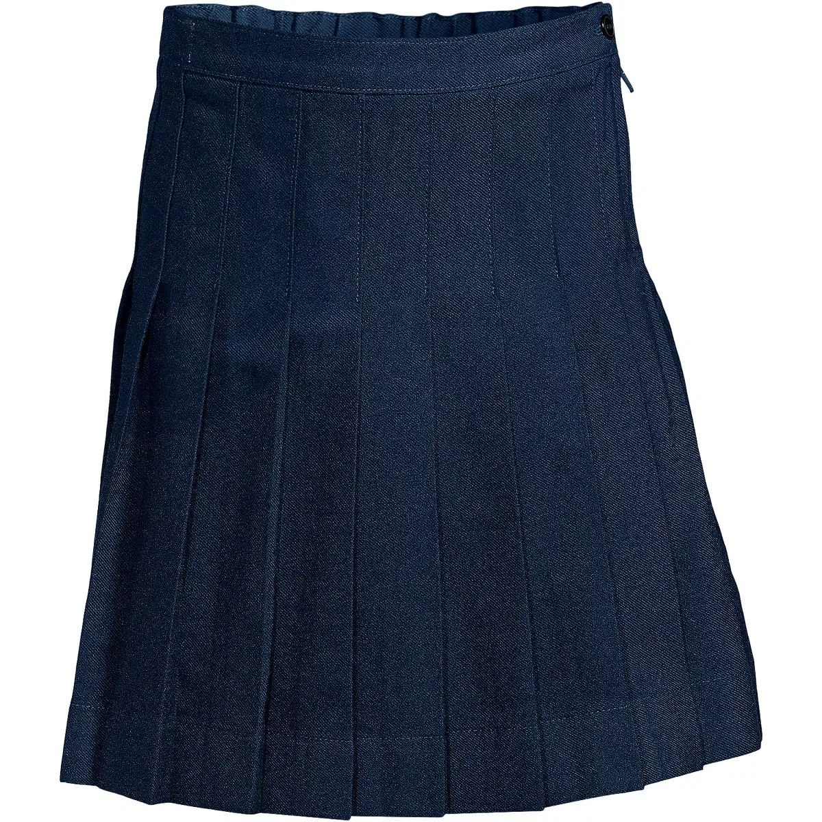 Детская юбка для девочек плиссированная Lands' End, Academic Classic Navy