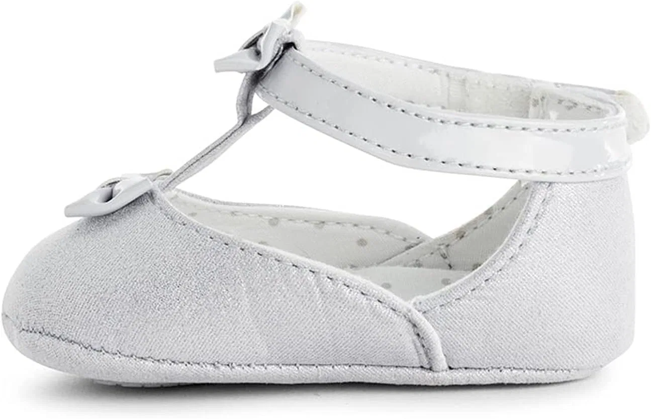 Детские туфли Мэри Джейн для девочек Bow MAYORAL NEWBORN, Pearl — фото 2