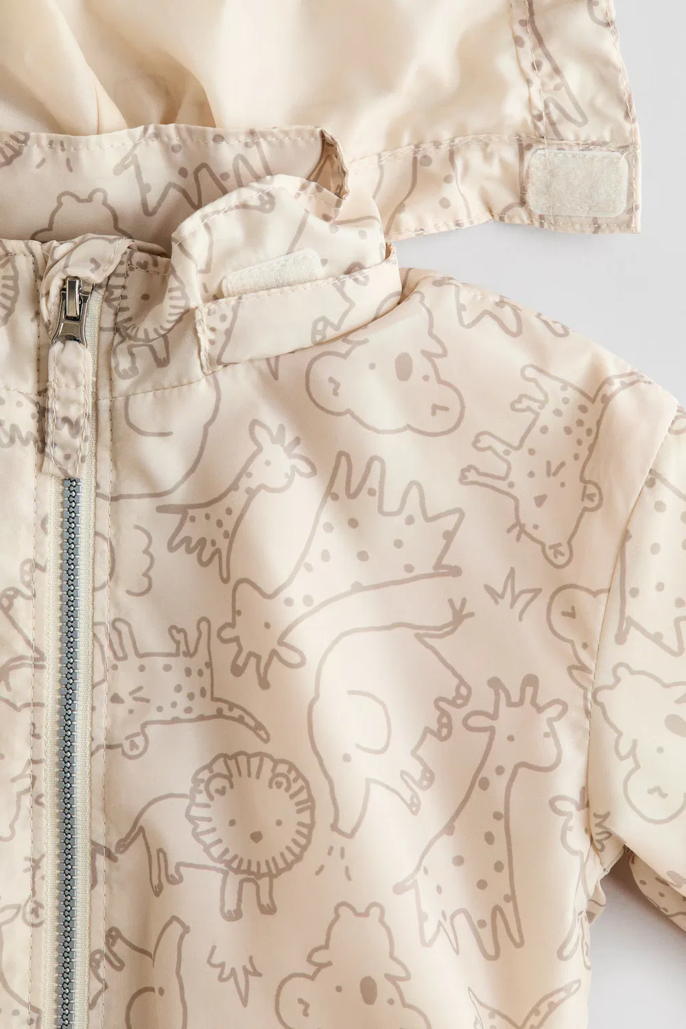 Куртка с принтом H&M, Hellbeige/Tiere — фото 2