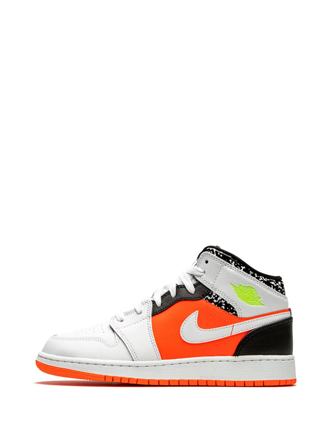 Кроссовки Air Jordan 1 Mid Notebook, белый — фото 2