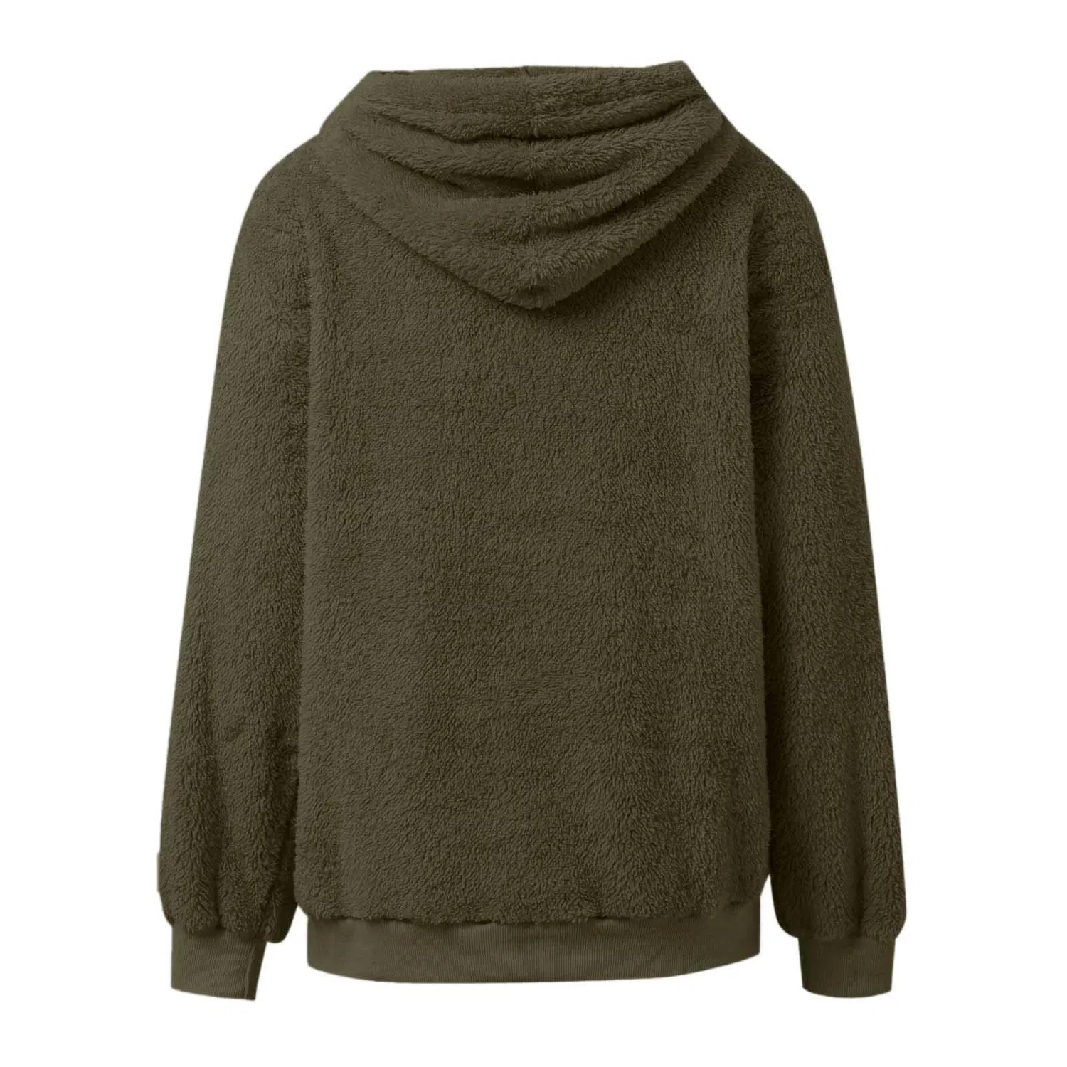 Женский худи с карманом-кенгуру Cat Hoodie, z41 green — фото 4