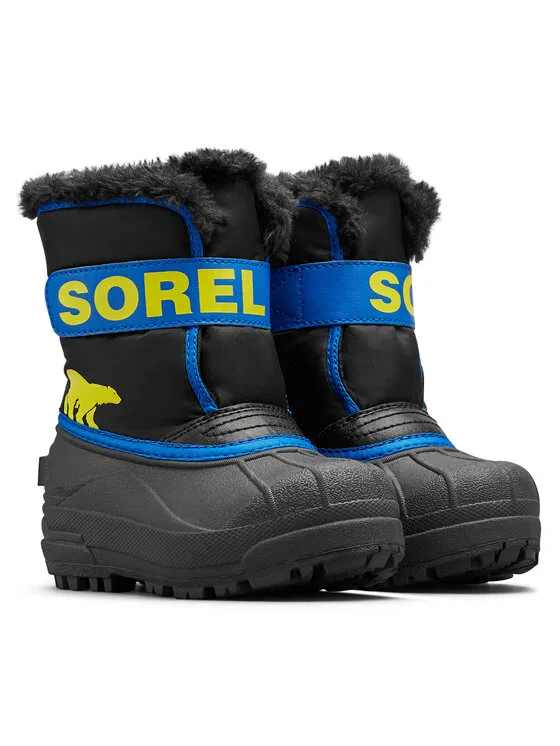 Сноубутсы Childrens Snow Commander BootNC5190-001 Sorel, черный — фото 2
