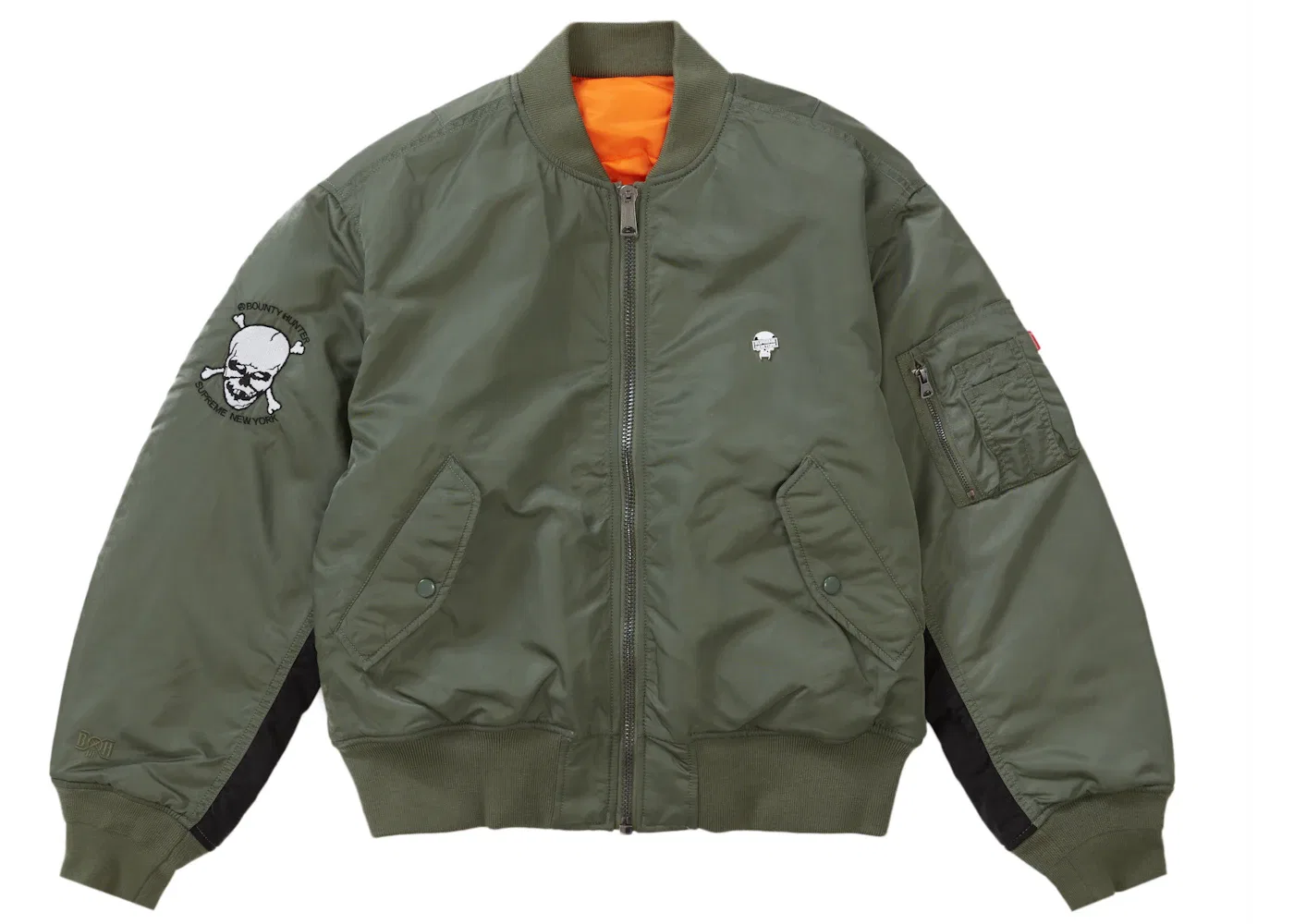 Мужская куртка-бомбер Supreme Bounty Hunter MA-1 Jacket, Olive