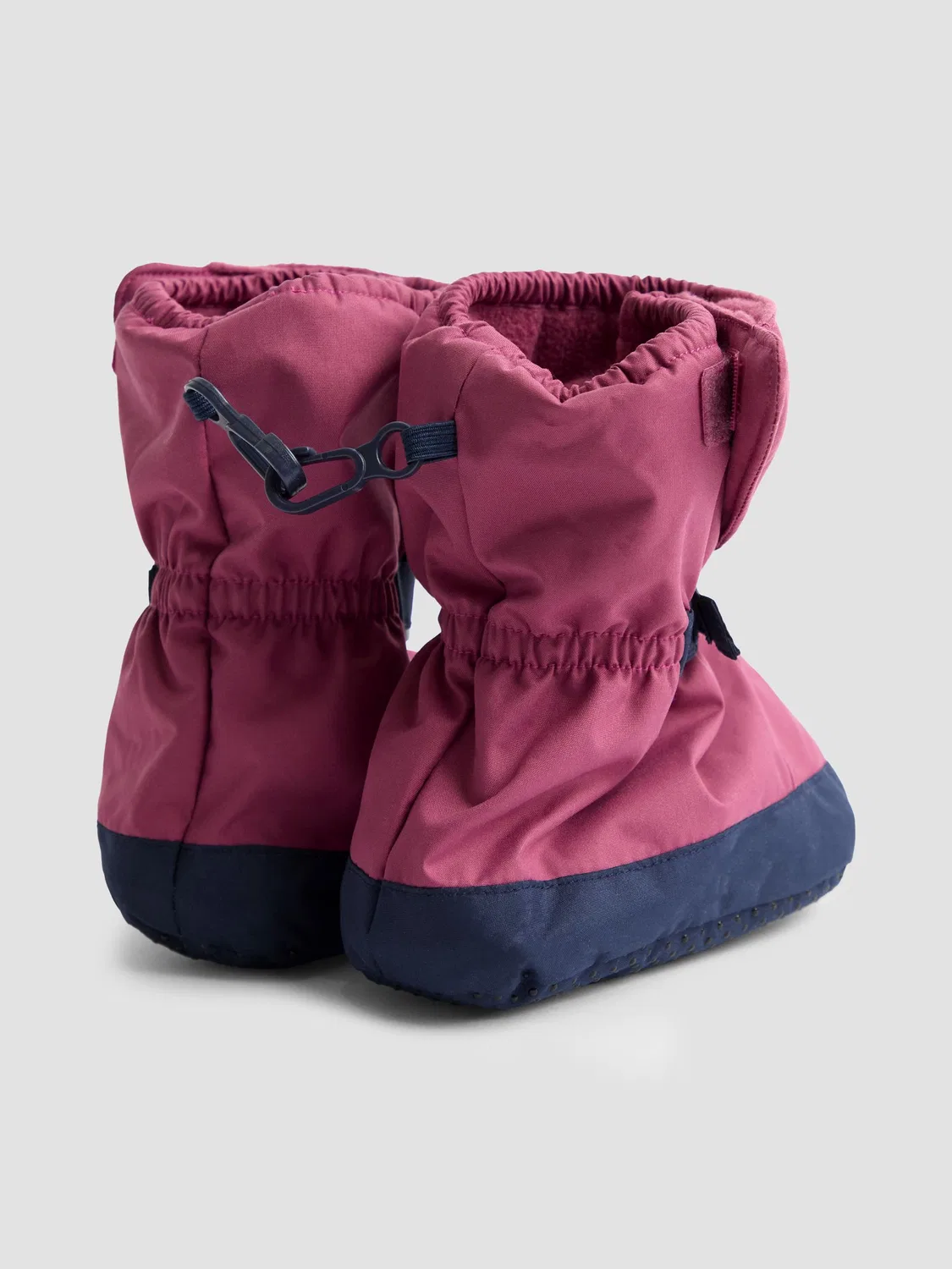 Ботинки Fleece Lined Booties Jojo Maman Bébé, розовый — фото 2