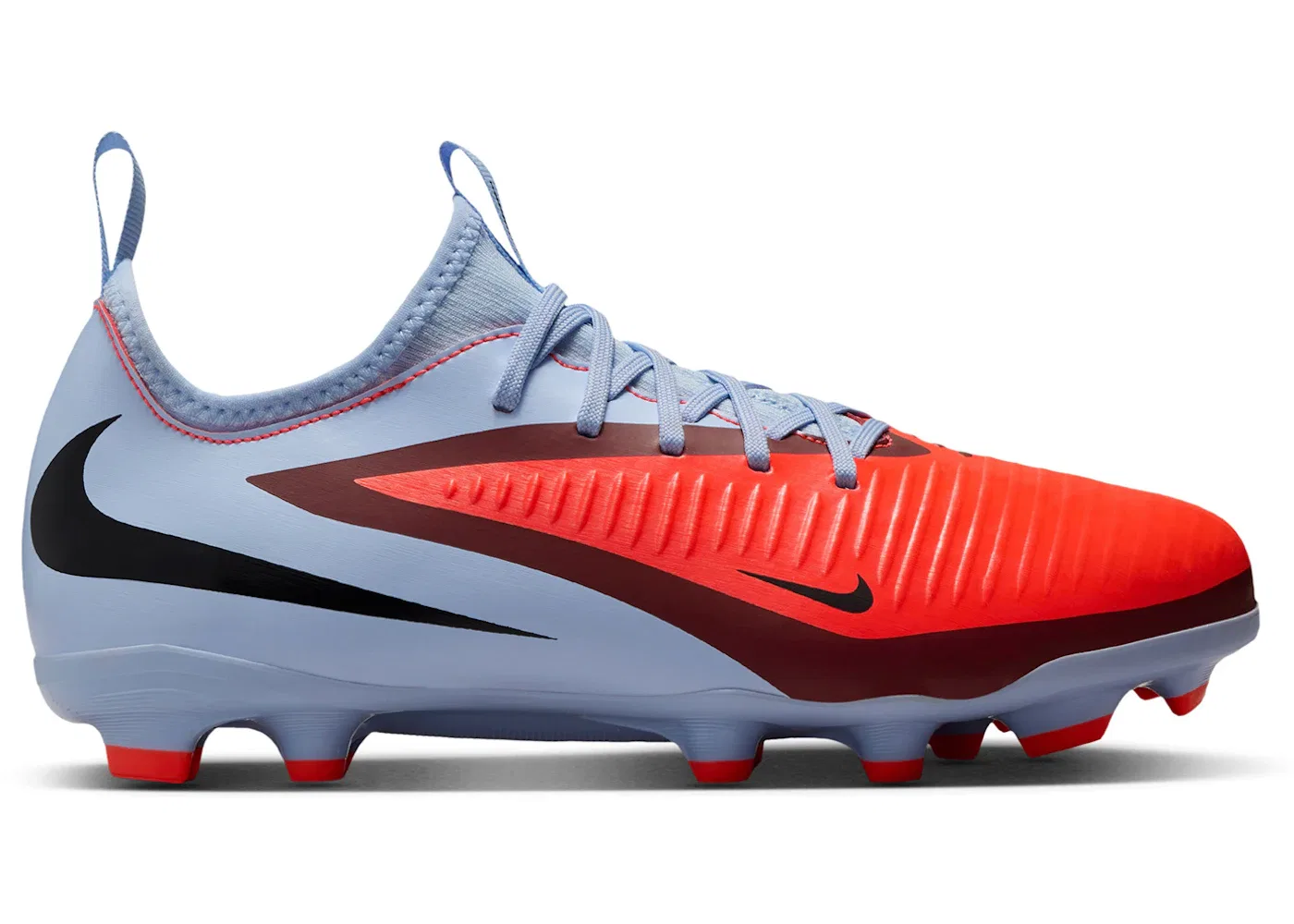 Детские бутсы с низким верхом Nike Phantom 6 Low Academy MG (GS) Nike, Royal Tint/Black/Bright Crimson