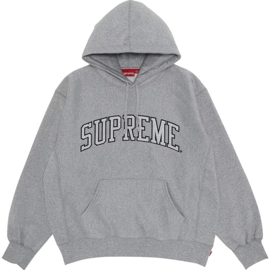 

Худи Supreme Glitter Arc, серый