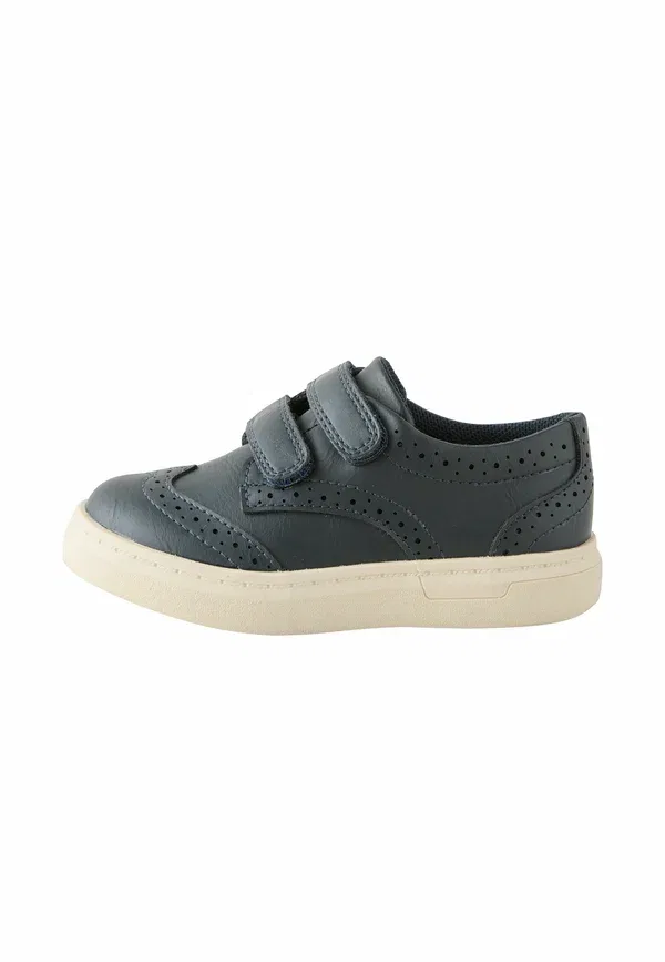 Туфли дышащие Standard fit - touch fastening brogues Next Navy blue, темно-синий