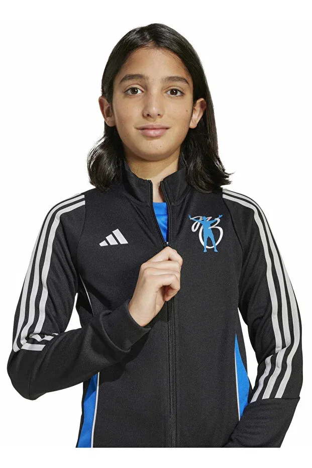 Детские свитшот для мальчиков с длинным рукавом Adidas, Black — фото 3